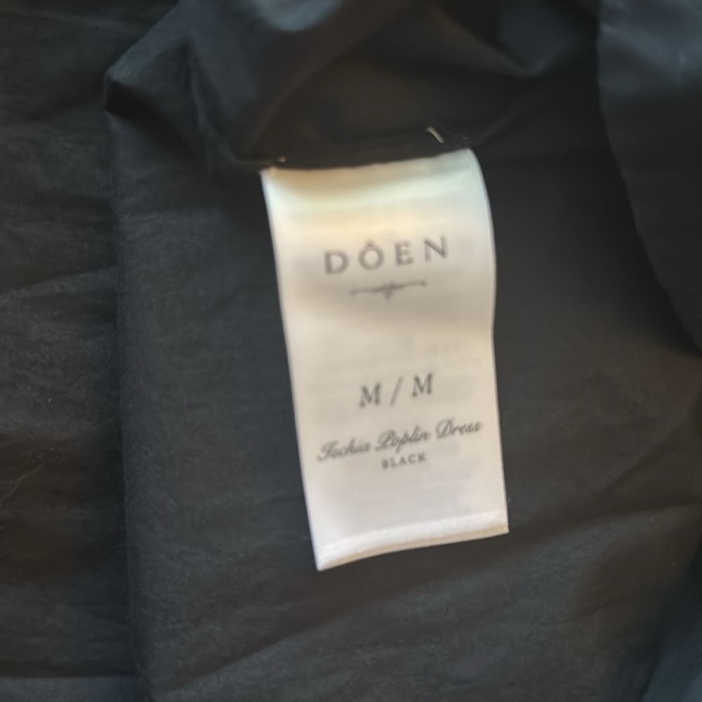 DOEN ischia midi dress 100% organic cotton M - Picture 8 of 8